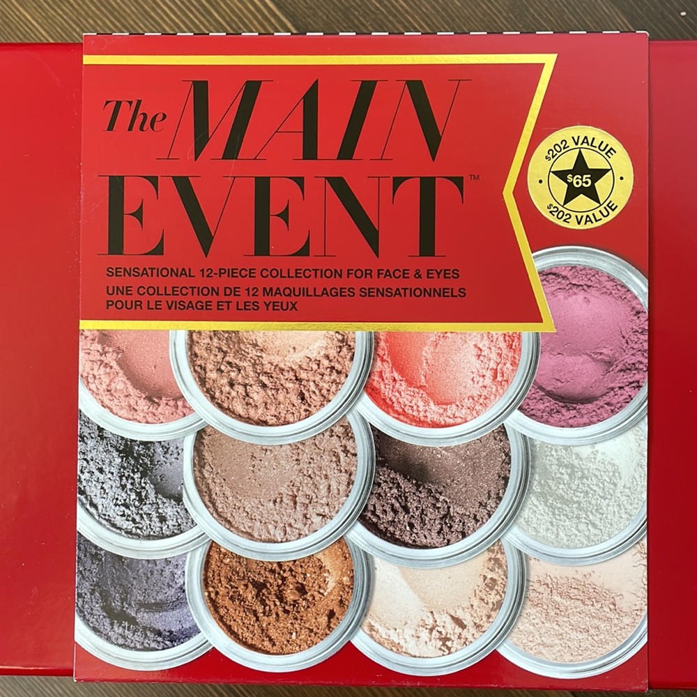 NEW The Main Event face&eye collection bareMinerals